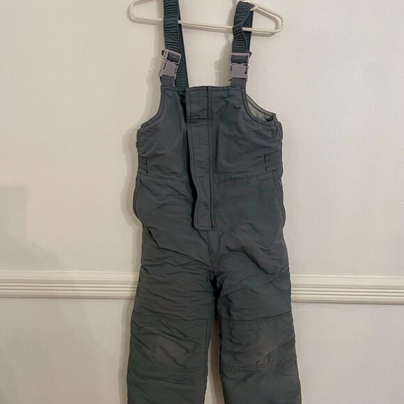 Hanna Andersson Insulated Winter Snow Bib Overalls Pants Size 100 4T Unisex - Picture 1 of 5